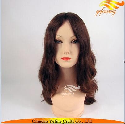 Custom Luxury Virgin Russian Hair Kosher Sheitel Wigs Factor